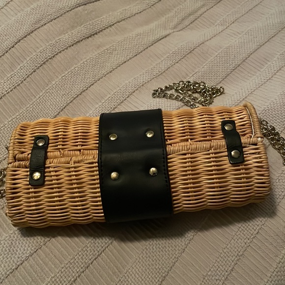 Talbots Rattan Clutch - Picture 6 of 9